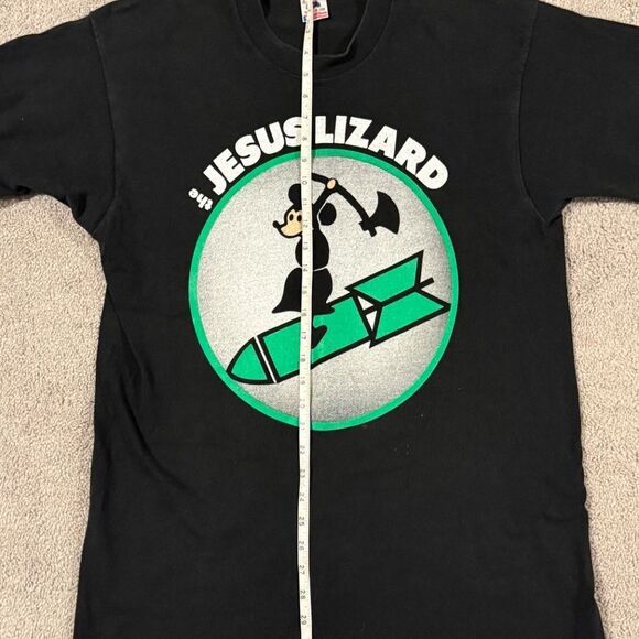 Vintage 90s The Jesus Lizard T-Shirt Fruit of the Loom Made in USA L Yow - Picture 7 of 7